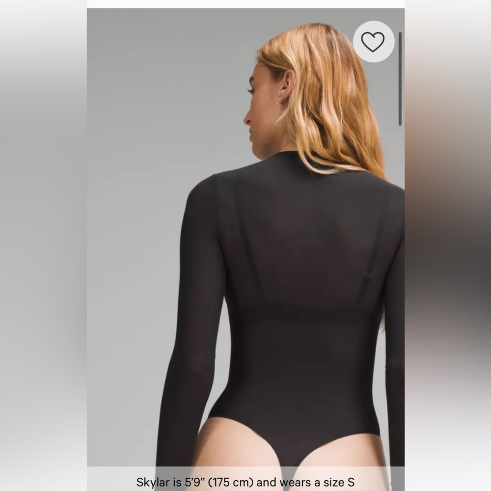 Lululemon Nulu Mesh Bodysuit - Picture 9 of 11